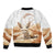 Fennec Fox Algeria Sleeve Zip Bomber Jacket Algerian Sahara - Wonder Print Shop