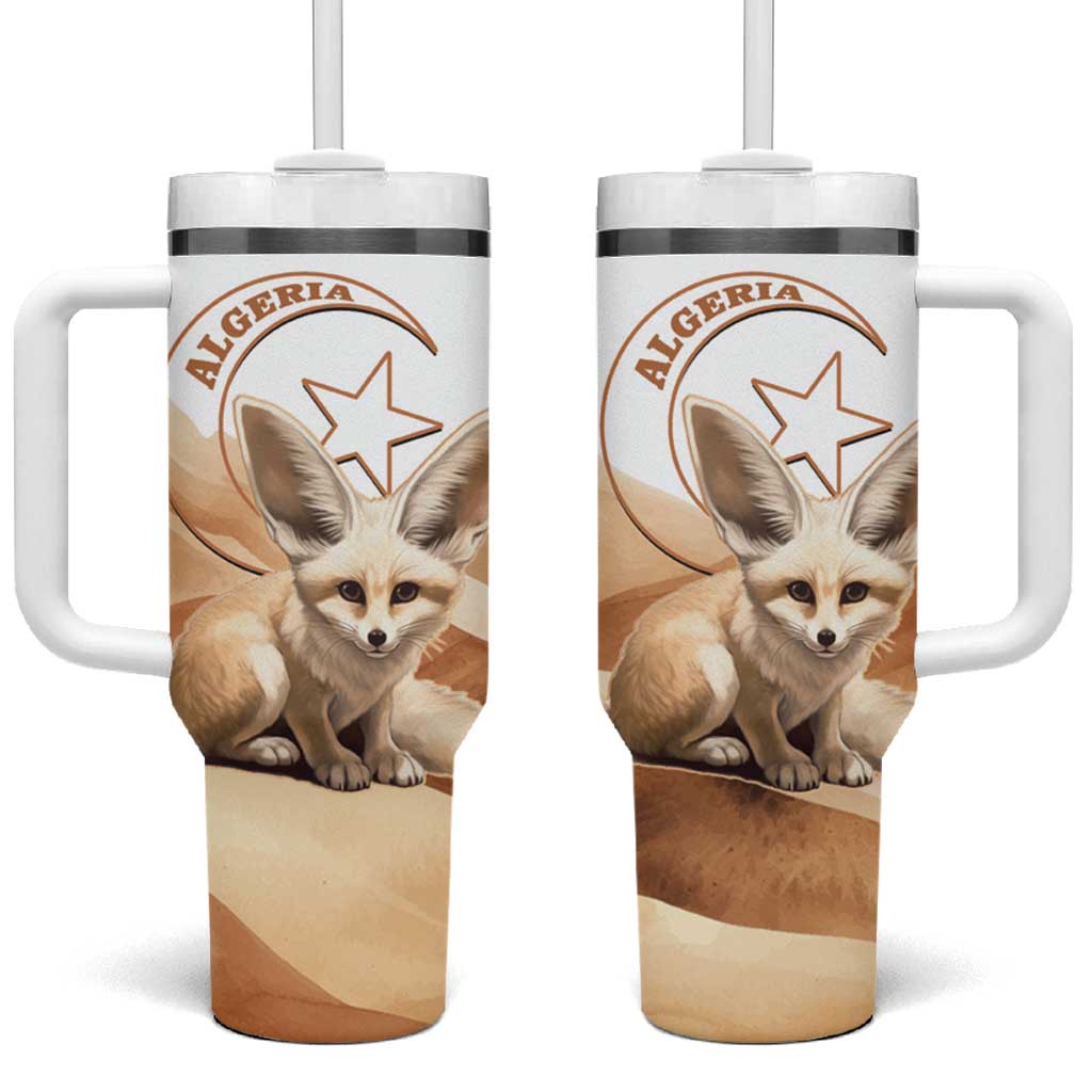 Fennec Fox Algeria Tumbler With Handle Algerian Sahara - Wonder Print Shop