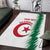 Custom Algeria Football Area Rug Go The Greens - Wonder Print Shop