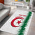 Custom Algeria Football Area Rug Go The Greens - Wonder Print Shop