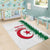 Custom Algeria Football Area Rug Go The Greens - Wonder Print Shop