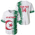 Custom Algeria Football Baseball Jersey Go The Greens - Wonder Print Shop