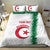 Custom Algeria Football Bedding Set Go The Greens - Wonder Print Shop