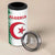 Custom Algeria Football 4 in 1 Can Cooler Tumbler Go The Greens - Wonder Print Shop