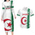 Custom Algeria Football Couples Matching Long Sleeve Bodycon Dress and Hawaiian Shirt Go The Greens - Wonder Print Shop