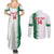 Custom Algeria Football Couples Matching Summer Maxi Dress and Long Sleeve Button Shirt Go The Greens - Wonder Print Shop