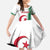 Custom Algeria Football Family Matching Long Sleeve Bodycon Dress and Hawaiian Shirt Go The Greens - Wonder Print Shop