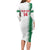 Custom Algeria Football Family Matching Long Sleeve Bodycon Dress and Hawaiian Shirt Go The Greens - Wonder Print Shop