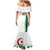 Custom Algeria Football Family Matching Mermaid Dress and Hawaiian Shirt Go The Greens - Wonder Print Shop