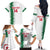 Custom Algeria Football Family Matching Off The Shoulder Long Sleeve Dress and Hawaiian Shirt Go The Greens - Wonder Print Shop