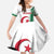 Custom Algeria Football Family Matching Off Shoulder Maxi Dress and Hawaiian Shirt Go The Greens - Wonder Print Shop