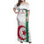 Custom Algeria Football Family Matching Off Shoulder Maxi Dress and Hawaiian Shirt Go The Greens - Wonder Print Shop