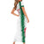 Custom Algeria Football Family Matching Short Sleeve Bodycon Dress and Hawaiian Shirt Go The Greens - Wonder Print Shop