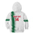 Custom Algeria Football Kid Hoodie Go The Greens - Wonder Print Shop