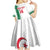 Custom Algeria Football Kid Short Sleeve Dress Go The Greens - Wonder Print Shop