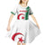 Custom Algeria Football Kid Short Sleeve Dress Go The Greens - Wonder Print Shop