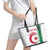 Custom Algeria Football Leather Tote Bag Go The Greens - Wonder Print Shop