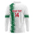 Custom Algeria Football Long Sleeve Polo Shirt Go The Greens - Wonder Print Shop