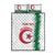 Custom Algeria Football Quilt Bed Set Go The Greens - Wonder Print Shop