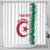 Custom Algeria Football Shower Curtain Go The Greens