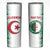 Custom Algeria Football Skinny Tumbler Go The Greens - Wonder Print Shop