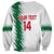 Custom Algeria Football Sweatshirt Go The Greens - Wonder Print Shop