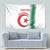 Custom Algeria Football Tapestry Go The Greens