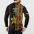 Ghana 1957 Button Sweatshirt Independence Anniversary Kente Pattern