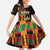 Ghana 1957 Family Matching Long Sleeve Bodycon Dress and Hawaiian Shirt Independence Anniversary Kente Pattern