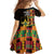 Ghana 1957 Family Matching Long Sleeve Bodycon Dress and Hawaiian Shirt Independence Anniversary Kente Pattern