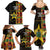 Ghana 1957 Family Matching Summer Maxi Dress and Hawaiian Shirt Independence Anniversary Kente Pattern