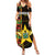 Ghana 1957 Family Matching Summer Maxi Dress and Hawaiian Shirt Independence Anniversary Kente Pattern