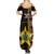 Ghana 1957 Family Matching Summer Maxi Dress and Hawaiian Shirt Independence Anniversary Kente Pattern