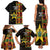 Ghana 1957 Family Matching Tank Maxi Dress and Hawaiian Shirt Independence Anniversary Kente Pattern