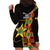 Ghana 1957 Hoodie Dress Independence Anniversary Kente Pattern