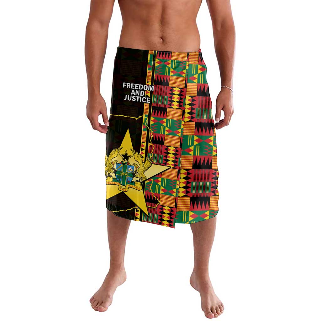 Ghana 1957 Lavalava Independence Anniversary Kente Pattern