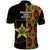 Ghana 1957 Polo Shirt Independence Anniversary Kente Pattern