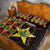 Ghana 1957 Quilt Bed Set Independence Anniversary Kente Pattern