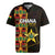 Ghana 1957 Rugby Jersey Independence Anniversary Kente Pattern