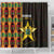 Ghana 1957 Shower Curtain Independence Anniversary Kente Pattern