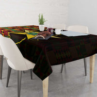 Ghana 1957 Tablecloth Independence Anniversary Kente Pattern