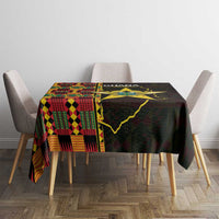 Ghana 1957 Tablecloth Independence Anniversary Kente Pattern