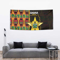 Ghana 1957 Tapestry Independence Anniversary Kente Pattern