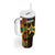 Ghana 1957 Tumbler With Handle Independence Anniversary Kente Pattern