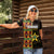 Ghana 1957 Women Polo Shirt Independence Anniversary Kente Pattern