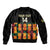 Custom Ghana Football Bomber Jacket 2025 Go Black Stars Adinkra pattern