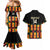 Custom Ghana Football Couples Matching Mermaid Dress and Hawaiian Shirt 2025 Go Black Stars Adinkra pattern