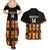 Custom Ghana Football Couples Matching Summer Maxi Dress and Hawaiian Shirt 2025 Go Black Stars Adinkra pattern