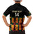 Custom Ghana Football Family Matching Mermaid Dress and Hawaiian Shirt 2025 Go Black Stars Adinkra pattern