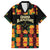 Custom Ghana Football Family Matching Puletasi and Hawaiian Shirt 2025 Go Black Stars Adinkra pattern